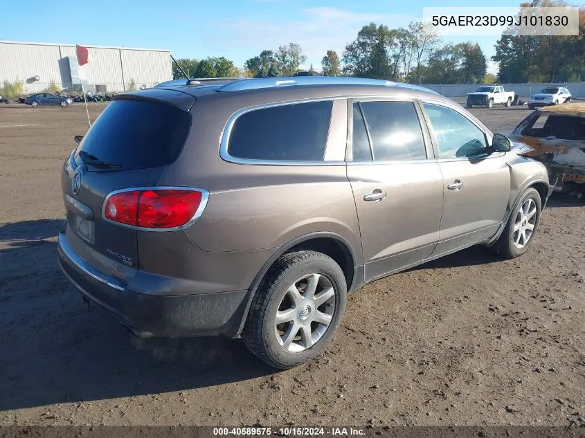 2009 Buick Enclave Cxl VIN: 5GAER23D99J101830 Lot: 40589575