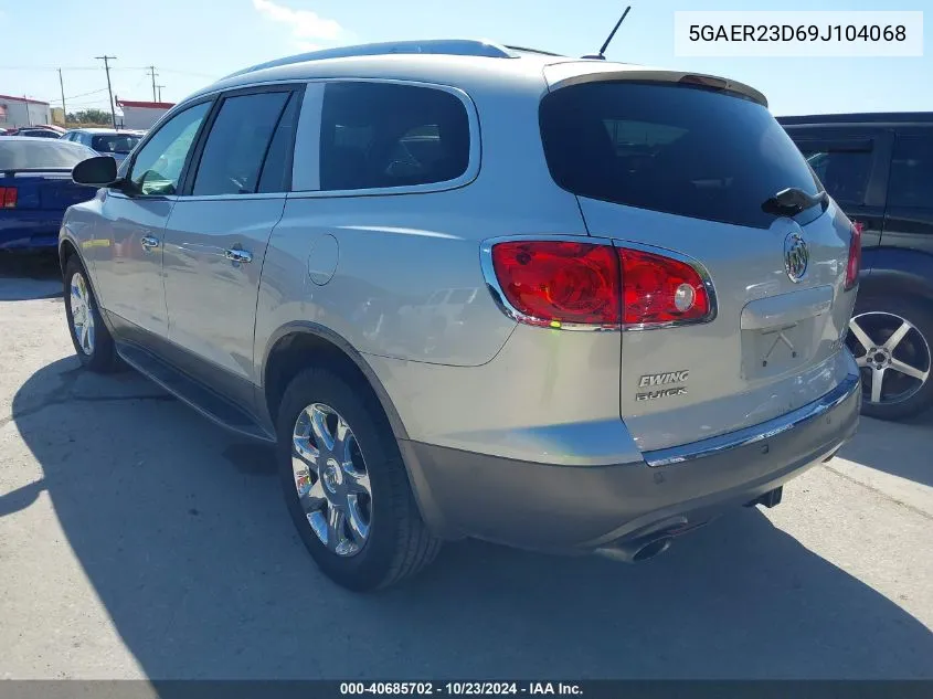 2009 Buick Enclave Cxl VIN: 5GAER23D69J104068 Lot: 40685702