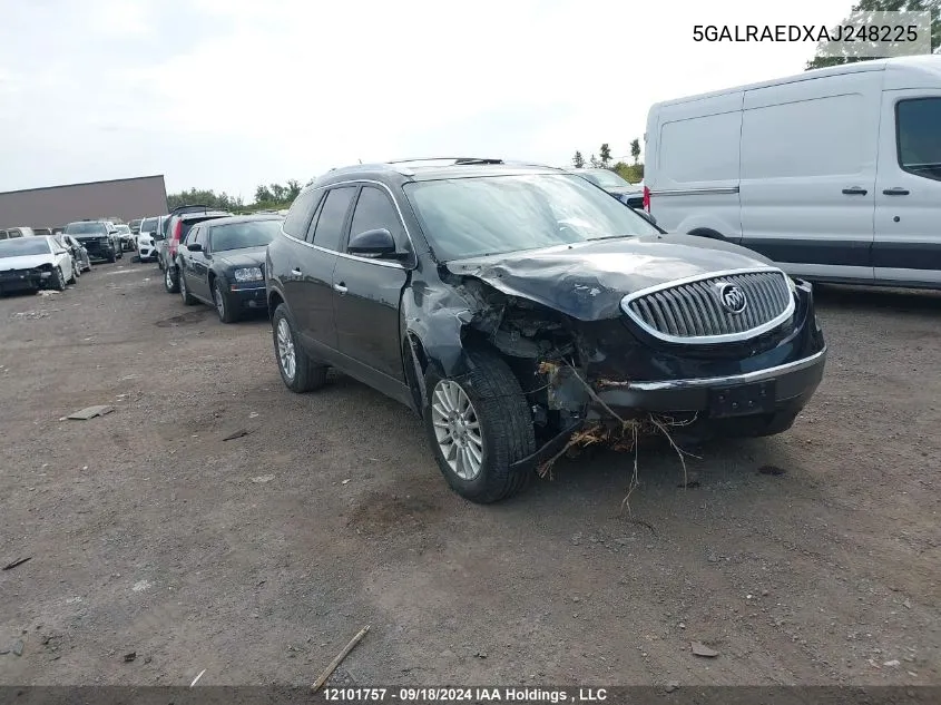 2010 Buick Enclave VIN: 5GALRAEDXAJ248225 Lot: 12101757