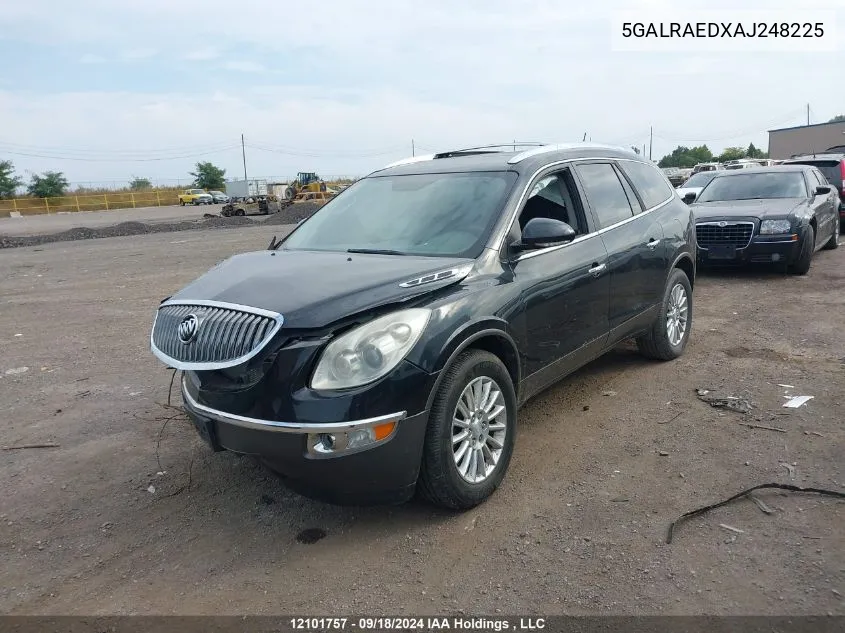 2010 Buick Enclave VIN: 5GALRAEDXAJ248225 Lot: 12101757