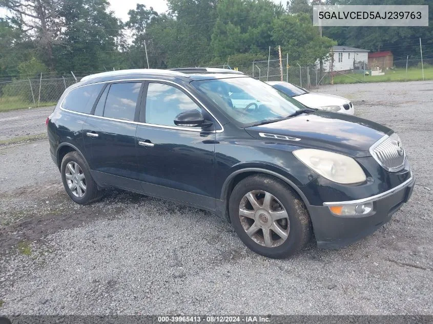 2010 Buick Enclave 2Xl VIN: 5GALVCED5AJ239763 Lot: 39965413