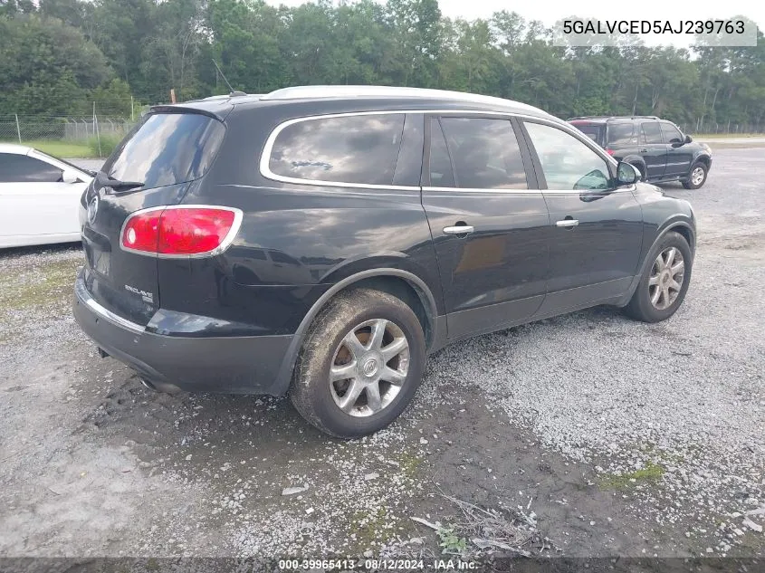 2010 Buick Enclave 2Xl VIN: 5GALVCED5AJ239763 Lot: 39965413