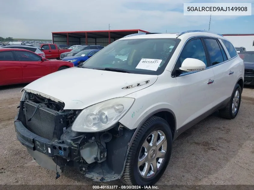 2010 Buick Enclave 2Xl VIN: 5GALRCED9AJ149908 Lot: 40153377