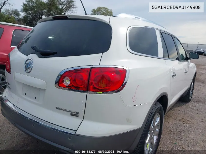 5GALRCED9AJ149908 2010 Buick Enclave 2Xl