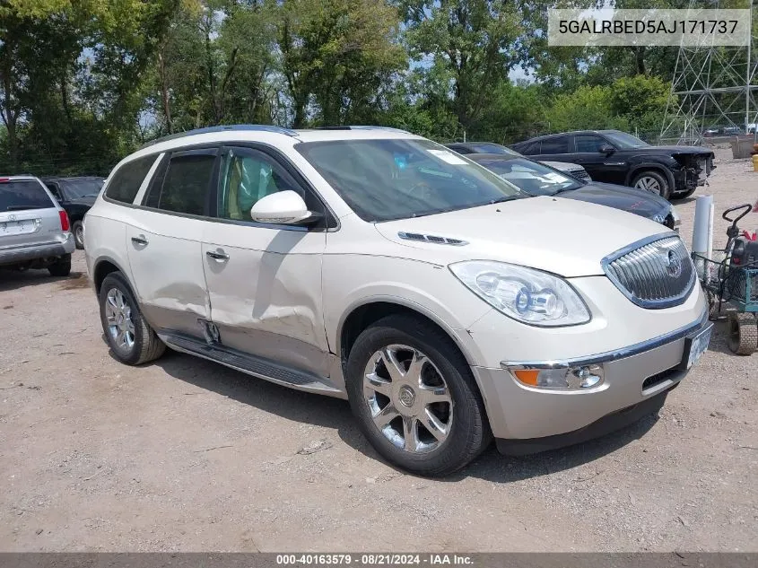 5GALRBED5AJ171737 2010 Buick Enclave 1Xl