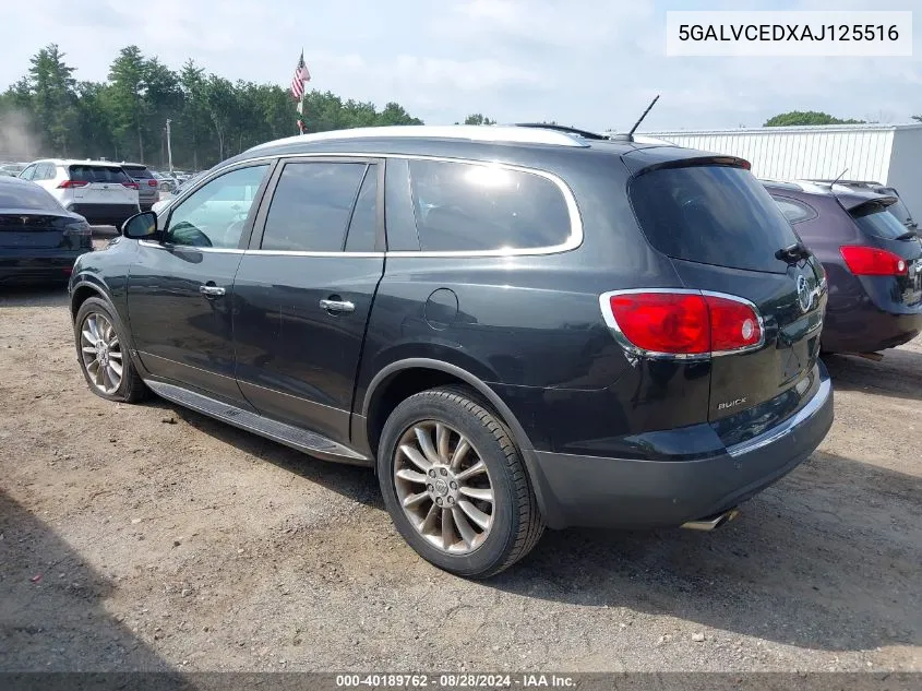 2010 Buick Enclave 2Xl VIN: 5GALVCEDXAJ125516 Lot: 40189762