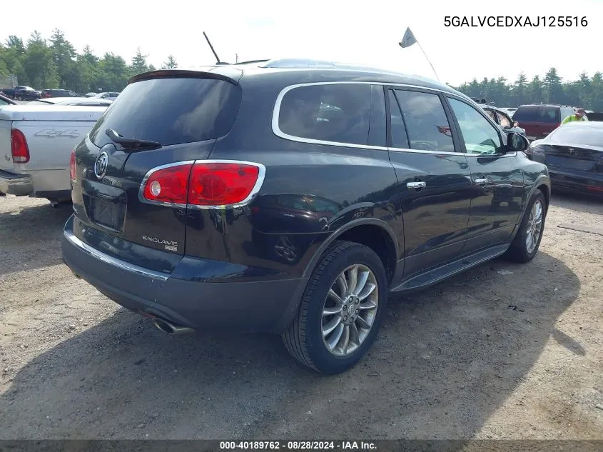 2010 Buick Enclave 2Xl VIN: 5GALVCEDXAJ125516 Lot: 40189762