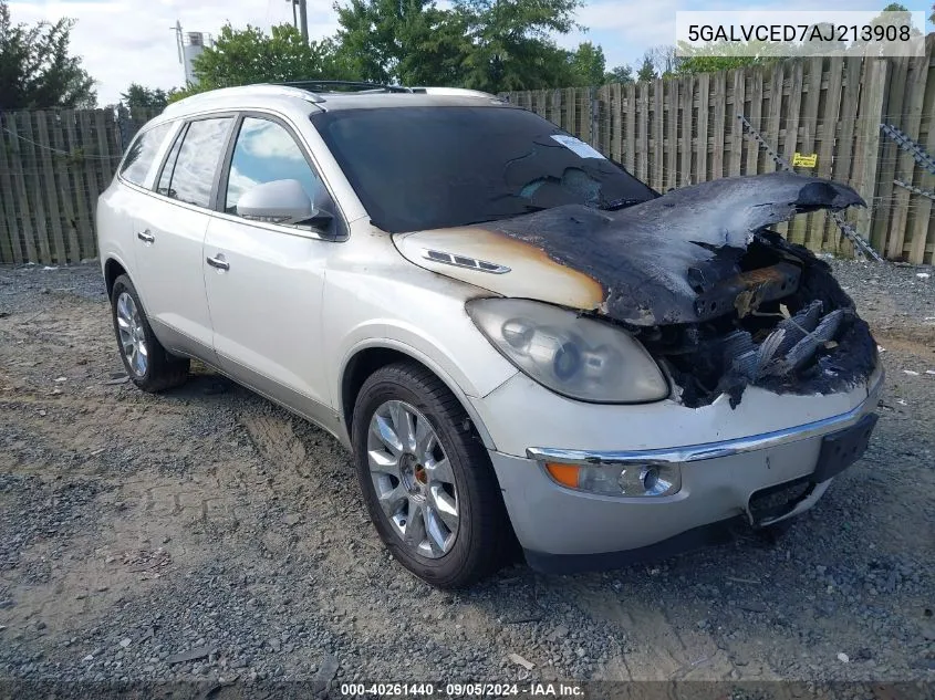 2010 Buick Enclave Cxl VIN: 5GALVCED7AJ213908 Lot: 40261440