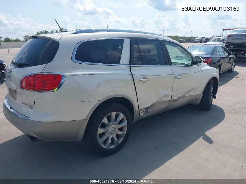 2010 Buick Enclave 2Xl VIN: 5GALRCED9AJ103169 Lot: 40321776