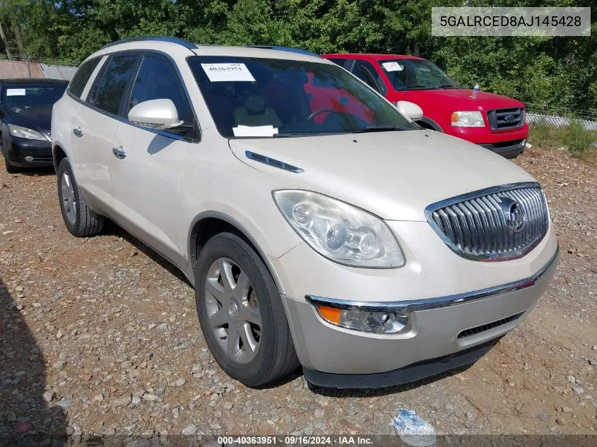 2010 Buick Enclave 2Xl VIN: 5GALRCED8AJ145428 Lot: 40363951