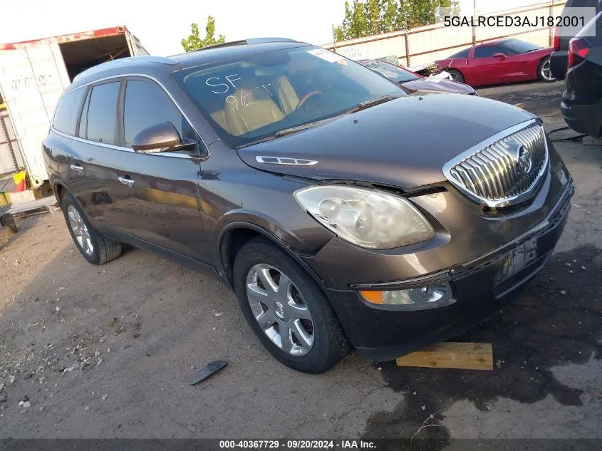 2010 Buick Enclave 2Xl VIN: 5GALRCED3AJ182001 Lot: 40367729