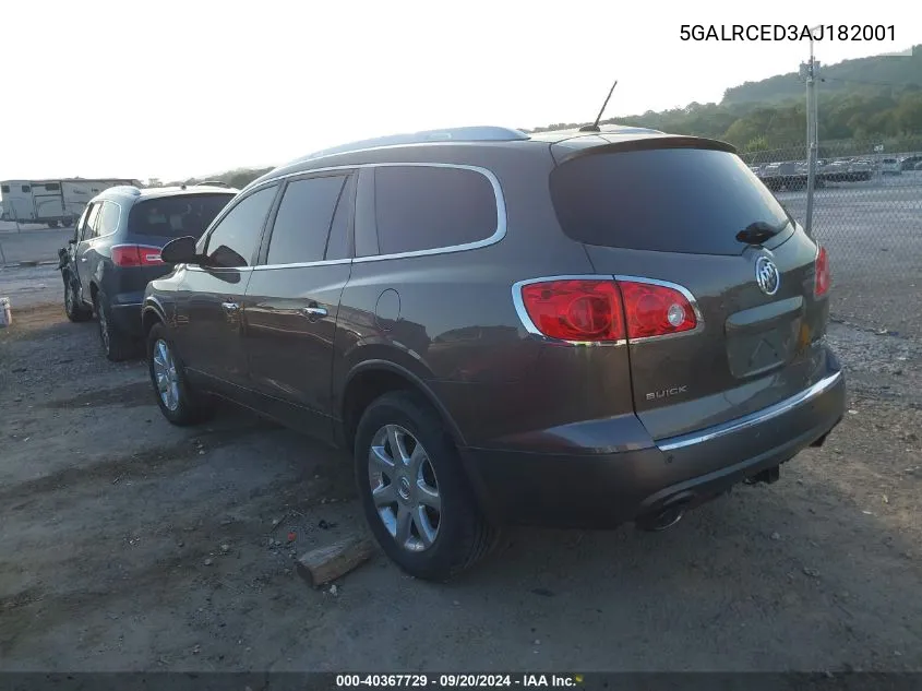 5GALRCED3AJ182001 2010 Buick Enclave 2Xl