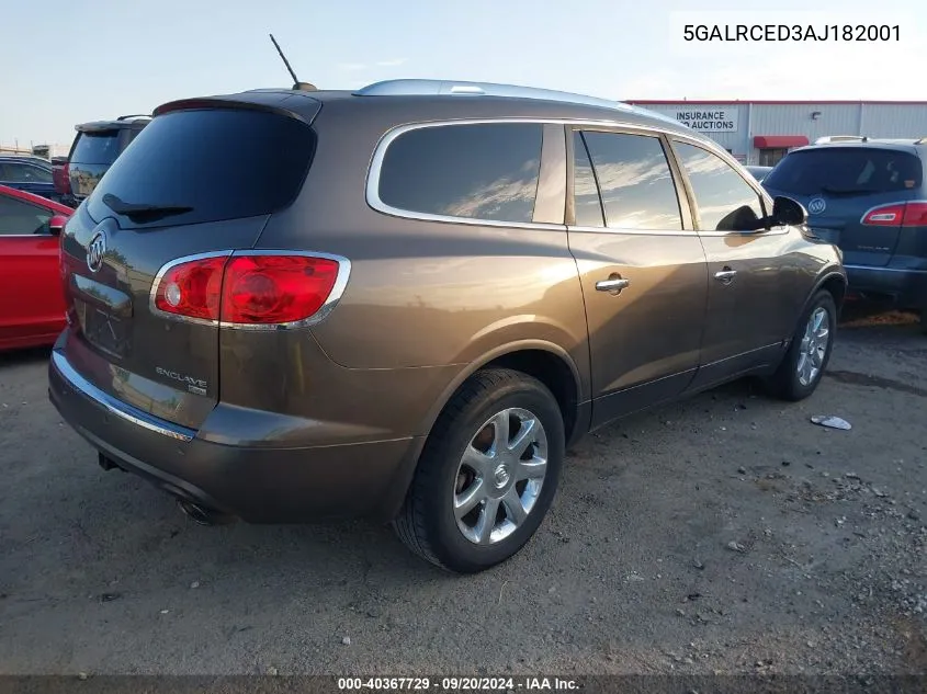 5GALRCED3AJ182001 2010 Buick Enclave 2Xl