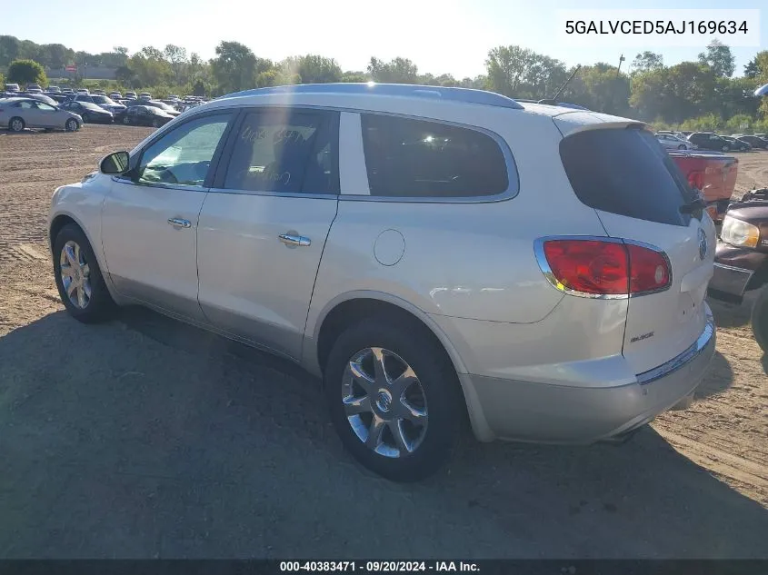 2010 Buick Enclave 2Xl VIN: 5GALVCED5AJ169634 Lot: 40383471