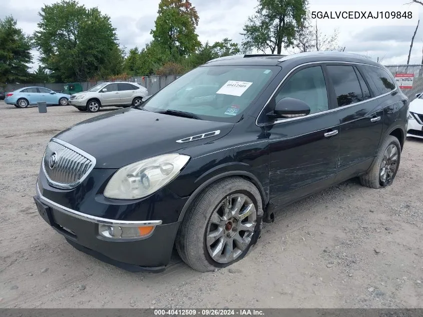 2010 Buick Enclave 2Xl VIN: 5GALVCEDXAJ109848 Lot: 40412509