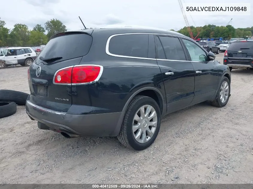 2010 Buick Enclave 2Xl VIN: 5GALVCEDXAJ109848 Lot: 40412509