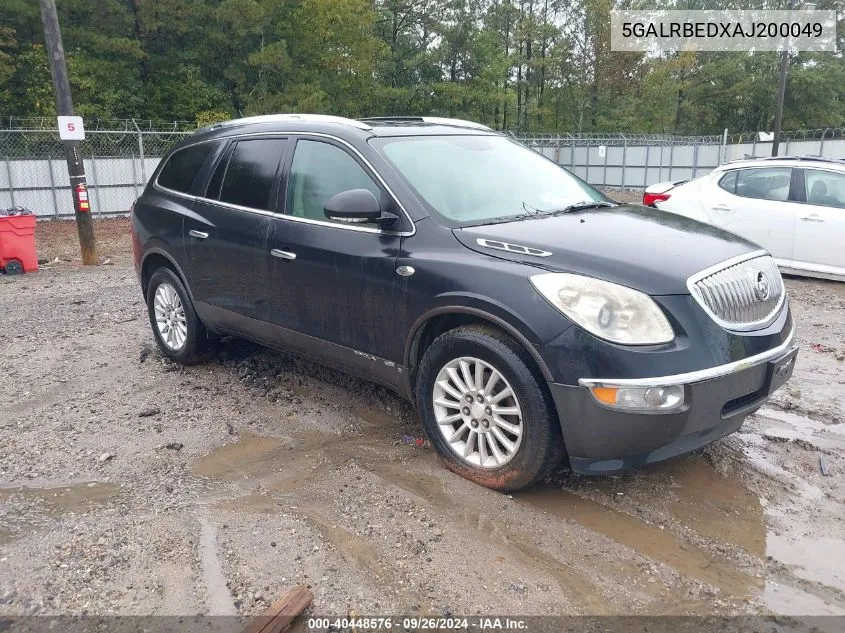 5GALRBEDXAJ200049 2010 Buick Enclave 1Xl