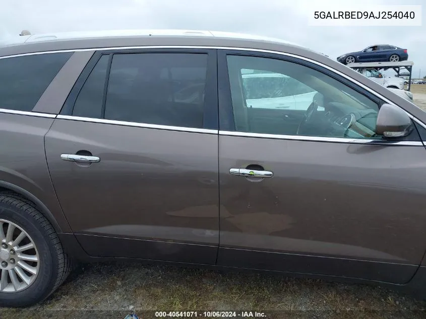 2010 Buick Enclave 1Xl VIN: 5GALRBED9AJ254040 Lot: 40541071