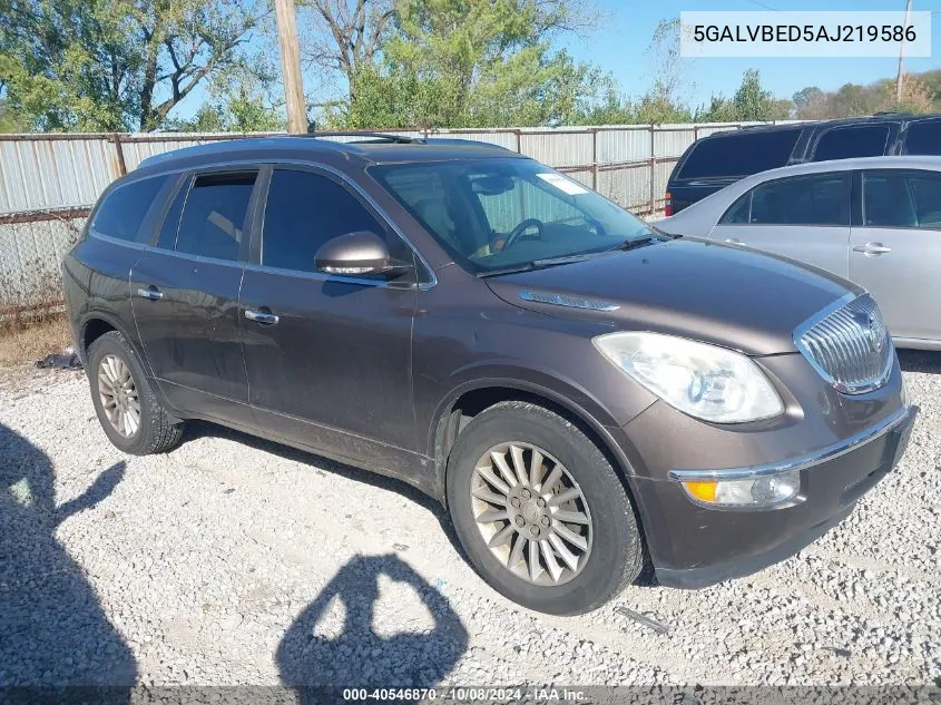 2010 Buick Enclave 1Xl VIN: 5GALVBED5AJ219586 Lot: 40546870