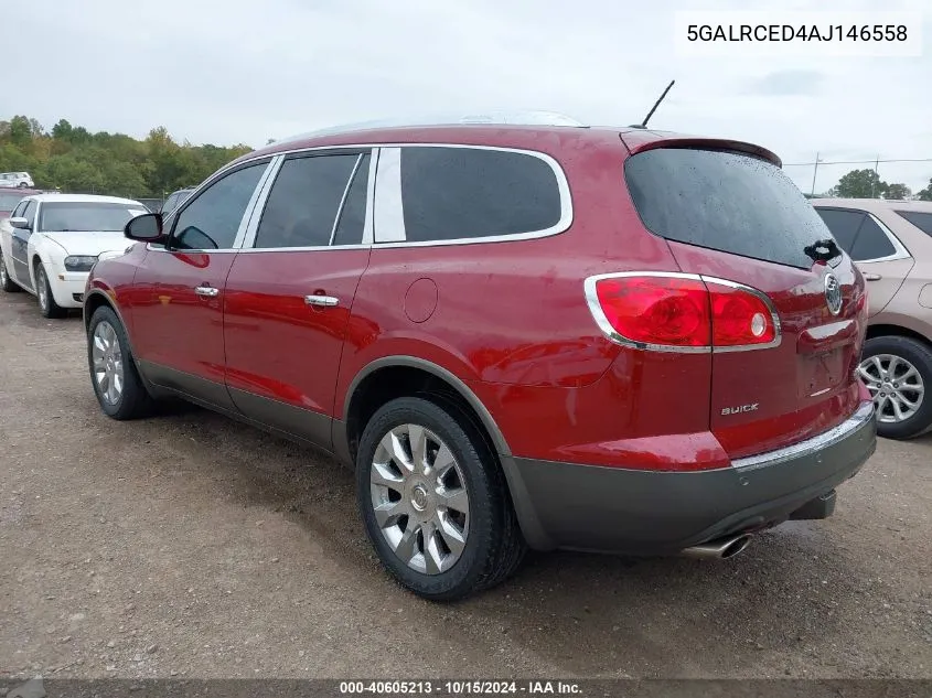 2010 Buick Enclave 2Xl VIN: 5GALRCED4AJ146558 Lot: 40605213