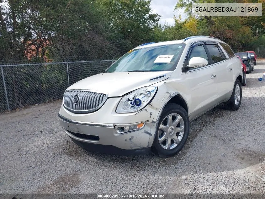 5GALRBED3AJ121869 2010 Buick Enclave 1Xl