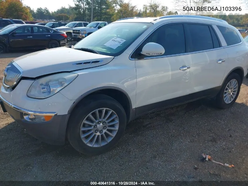 2010 Buick Enclave 1Xl VIN: 5GALRBED6AJ103396 Lot: 40641316