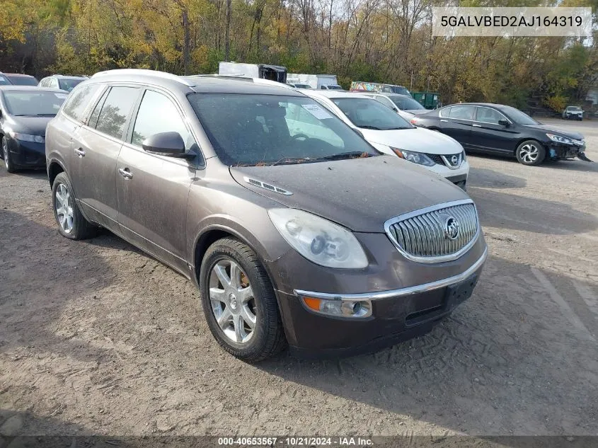 2010 Buick Enclave Cxl W/1Xl VIN: 5GALVBED2AJ164319 Lot: 40653567