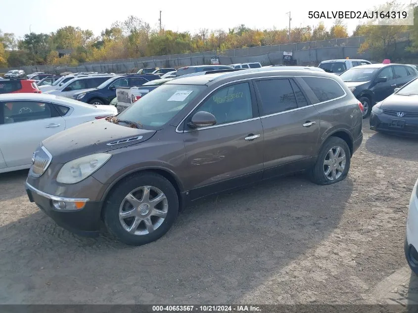 2010 Buick Enclave Cxl W/1Xl VIN: 5GALVBED2AJ164319 Lot: 40653567