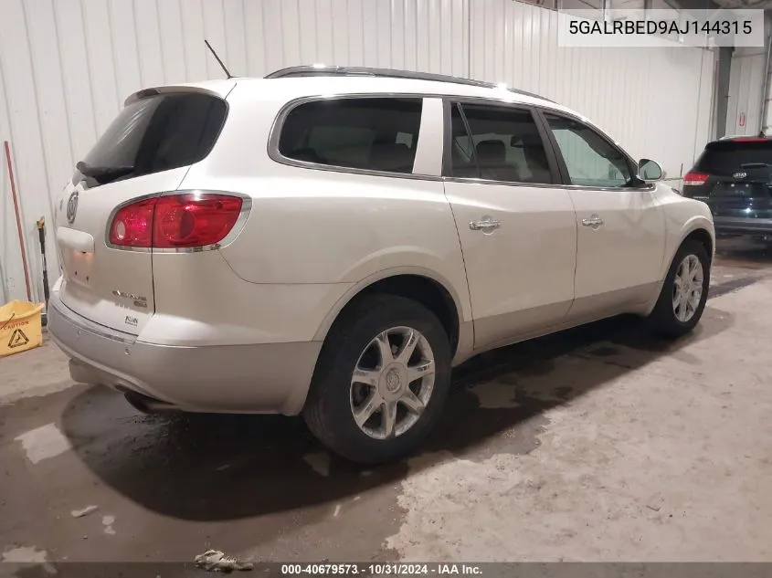 2010 Buick Enclave 1Xl VIN: 5GALRBED9AJ144315 Lot: 40679573