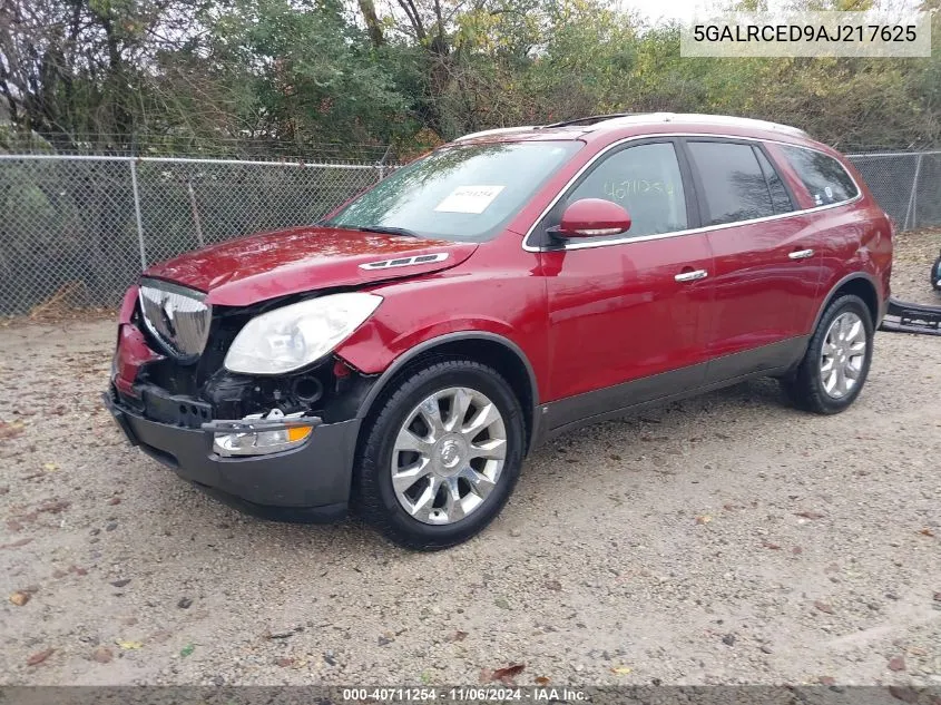 2010 Buick Enclave 2Xl VIN: 5GALRCED9AJ217625 Lot: 40711254