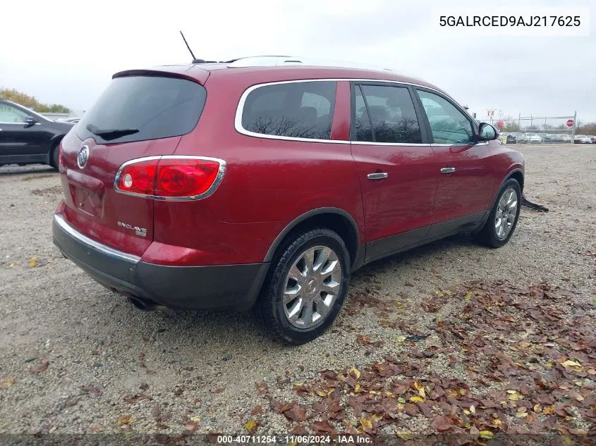 2010 Buick Enclave 2Xl VIN: 5GALRCED9AJ217625 Lot: 40711254