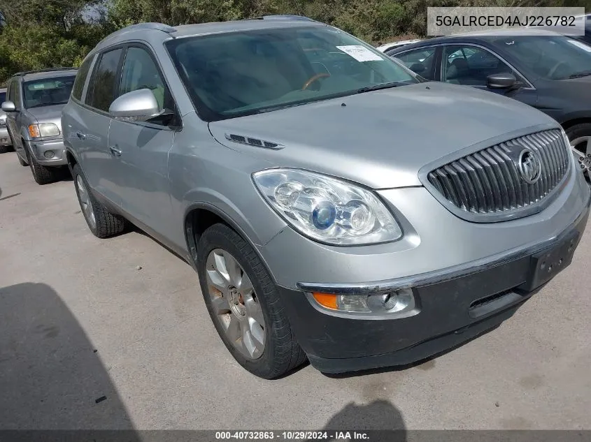 5GALRCED4AJ226782 2010 Buick Enclave Cxl W/2Xl