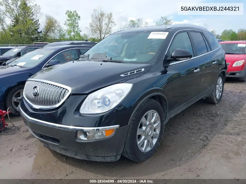 5GAKVBEDXBJ244321 2011 Buick Enclave 1Xl