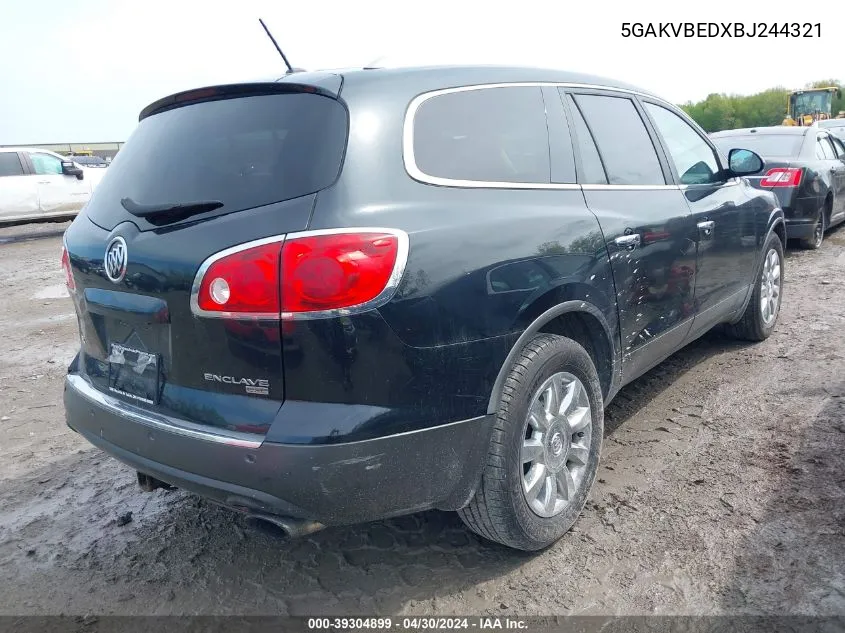 5GAKVBEDXBJ244321 2011 Buick Enclave 1Xl