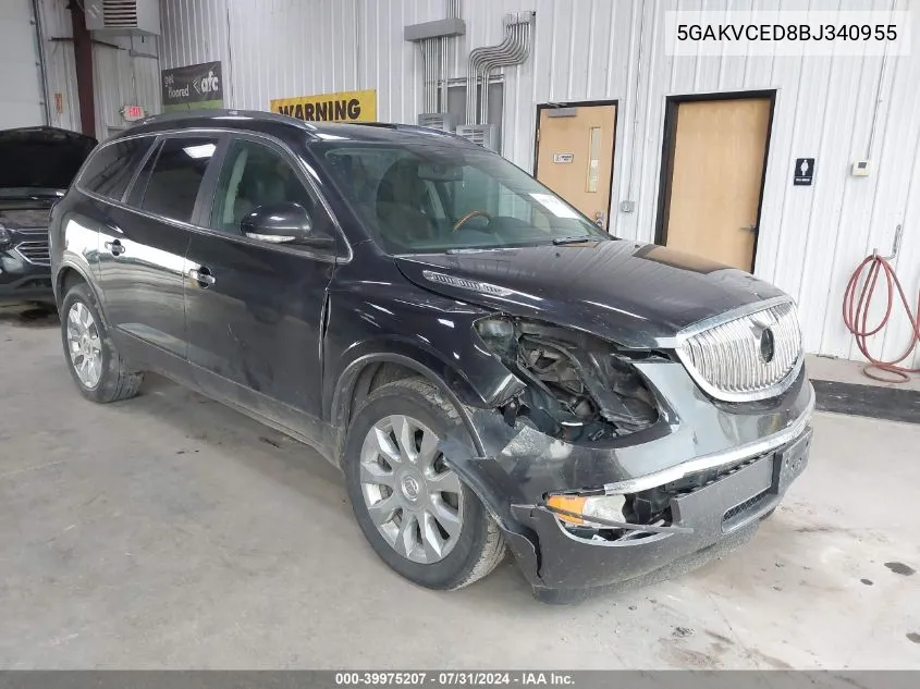 5GAKVCED8BJ340955 2011 Buick Enclave 2Xl