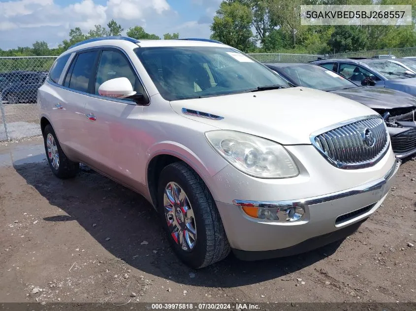 2011 Buick Enclave 1Xl VIN: 5GAKVBED5BJ268557 Lot: 39975818