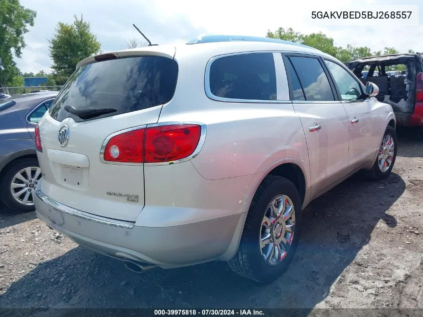 2011 Buick Enclave 1Xl VIN: 5GAKVBED5BJ268557 Lot: 39975818