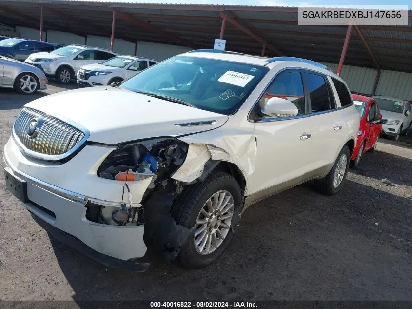 5GAKRBEDXBJ147656 2011 Buick Enclave 1Xl