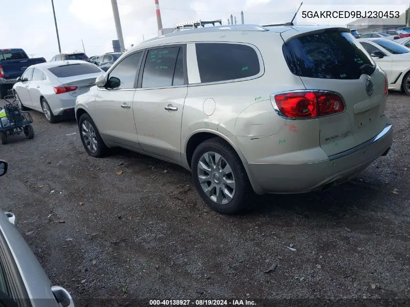 2011 Buick Enclave 2Xl VIN: 5GAKRCED9BJ230453 Lot: 40138927