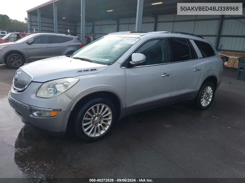 2011 Buick Enclave 1Xl VIN: 5GAKVBED4BJ338968 Lot: 40272539