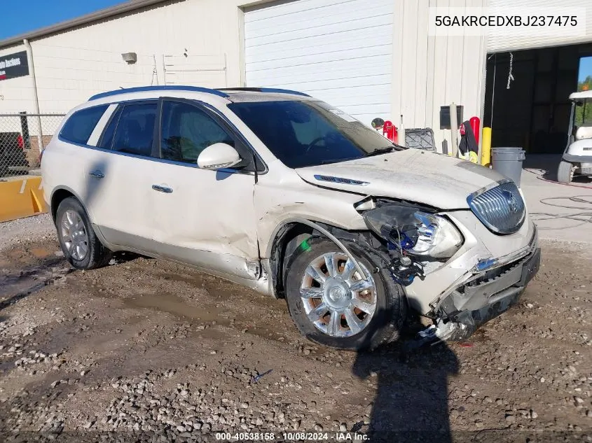 2011 Buick Enclave 2Xl VIN: 5GAKRCEDXBJ237475 Lot: 40538158