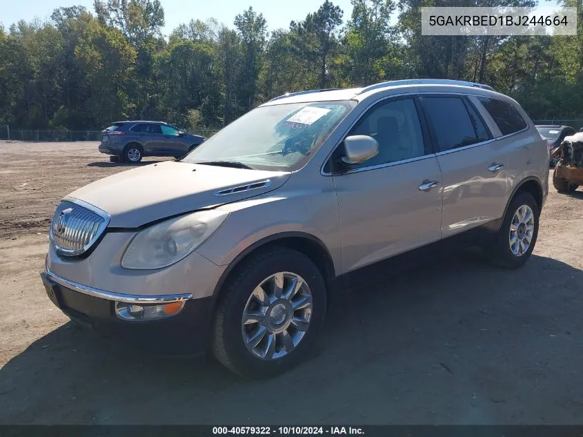 2011 Buick Enclave 1Xl VIN: 5GAKRBED1BJ244664 Lot: 40579322