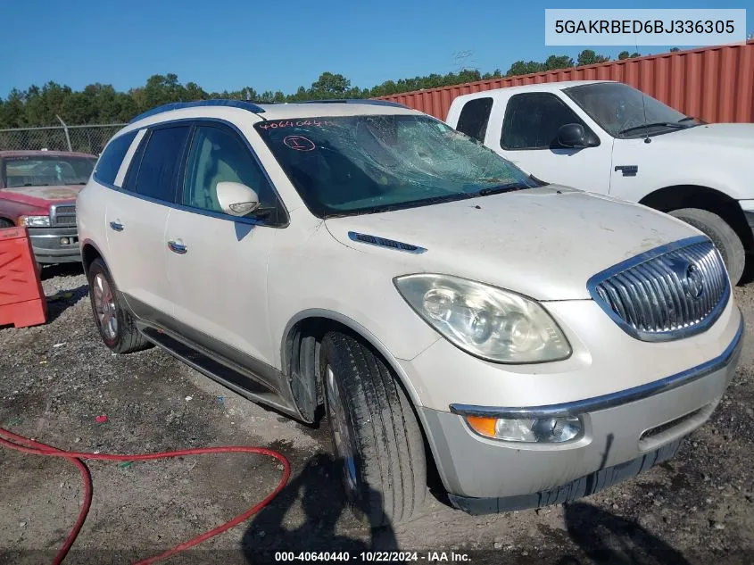 2011 Buick Enclave 1Xl VIN: 5GAKRBED6BJ336305 Lot: 40640440