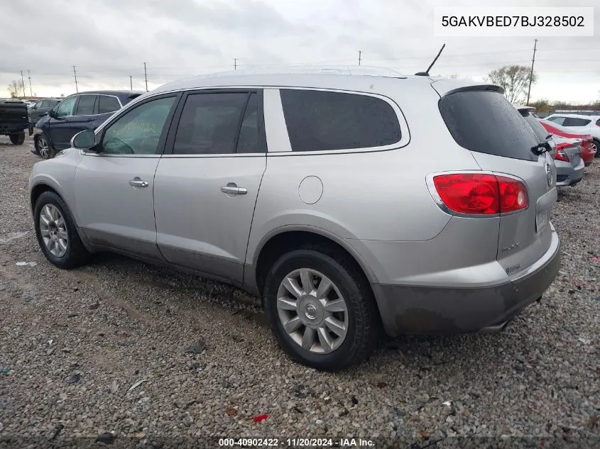 2011 Buick Enclave 1Xl VIN: 5GAKVBED7BJ328502 Lot: 40902422