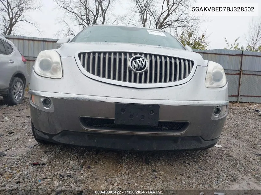 2011 Buick Enclave 1Xl VIN: 5GAKVBED7BJ328502 Lot: 40902422