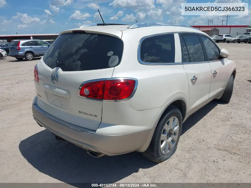 5GAKRCED5CJ366323 2012 Buick Enclave Leather