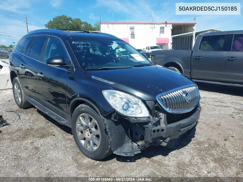 5GAKRDED5CJ150185 2012 Buick Enclave Premium