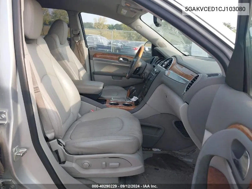 5GAKVCED1CJ103080 2012 Buick Enclave Leather