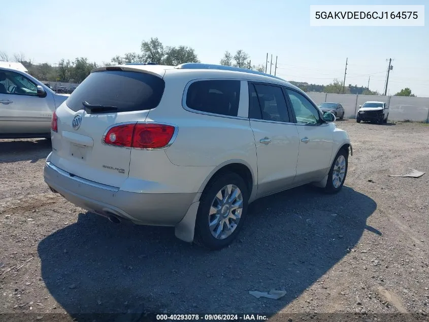 2012 Buick Enclave Premium VIN: 5GAKVDED6CJ164575 Lot: 40293078