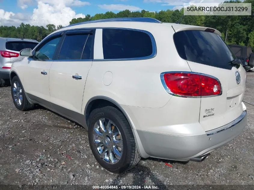 2012 Buick Enclave Leather VIN: 5GAKRCED0CJ313299 Lot: 40354845